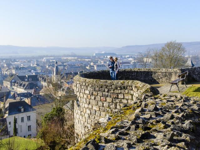 Medieval castle of Château-Thierry