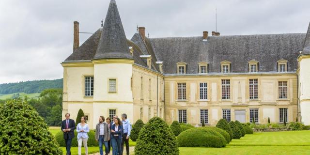 Castle of Condé in Condé-en-Brie