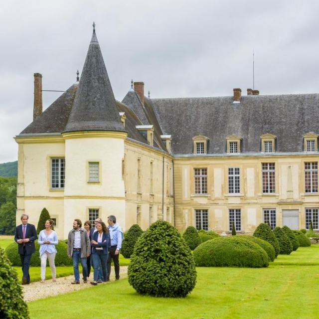 Castle of Condé in Condé-en-Brie