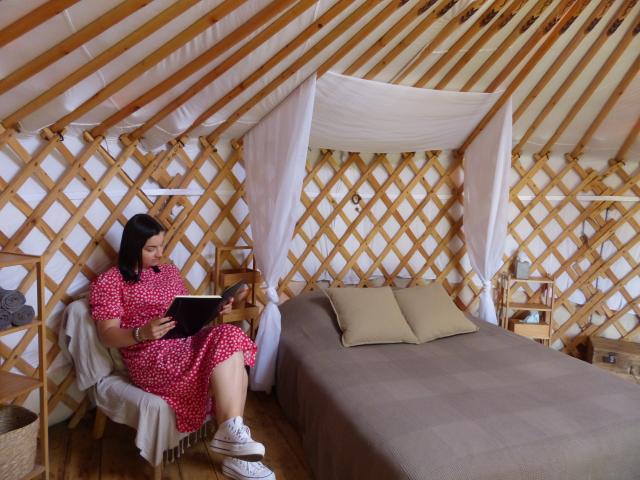 Unusual campsite : Yurt at the Gates of Champagne