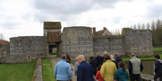 Castle of Nesles in Seringes-et-Nesles