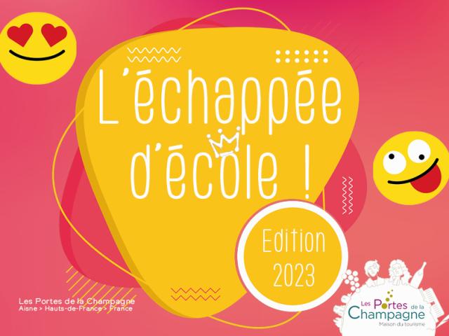 School breakaway 2023 - Maison du Tourisme Les Portes de la Champagne