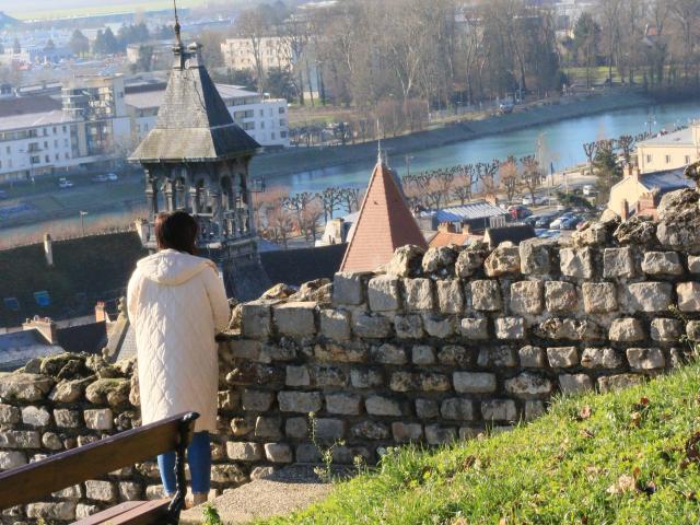 Medieval castle of Château-Thierry